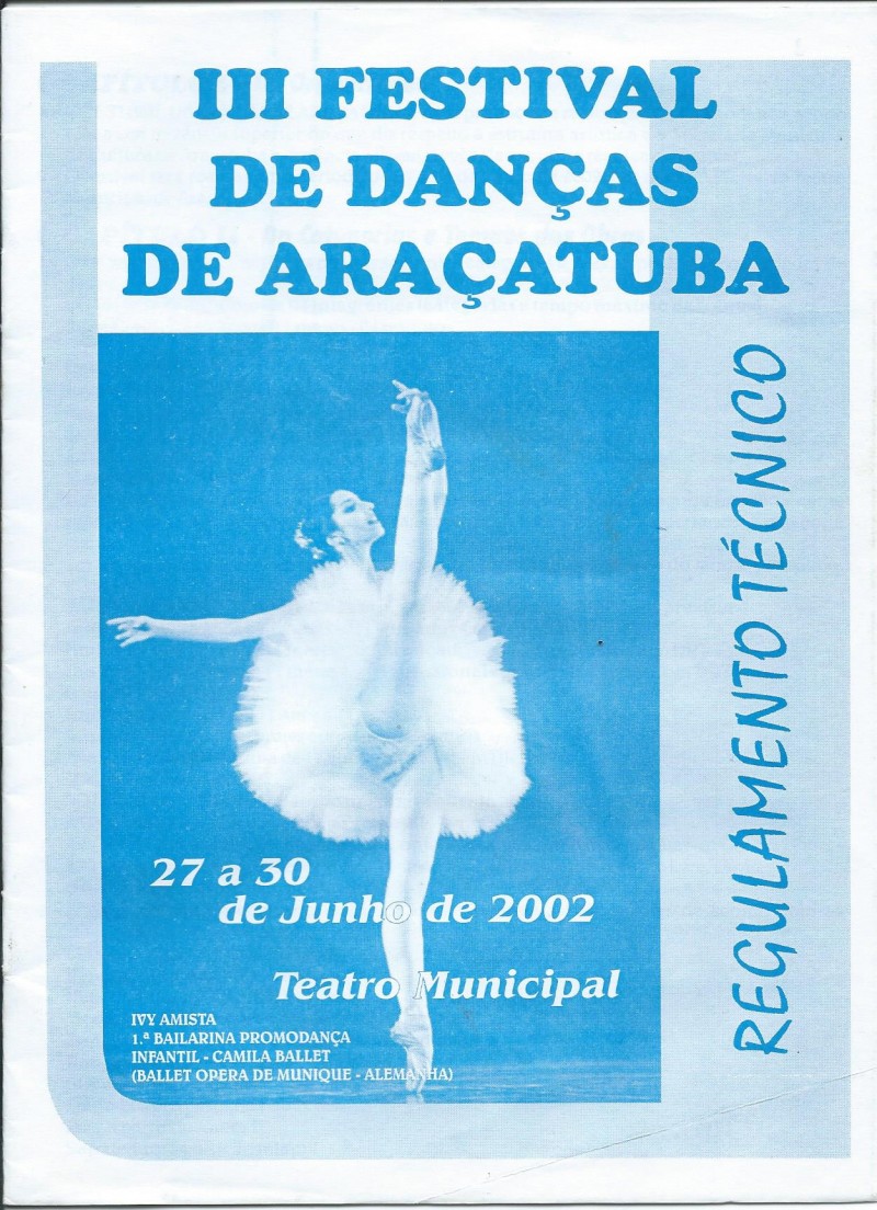 FESTIVAL DE DANÇA ARAÇATUBA 2002