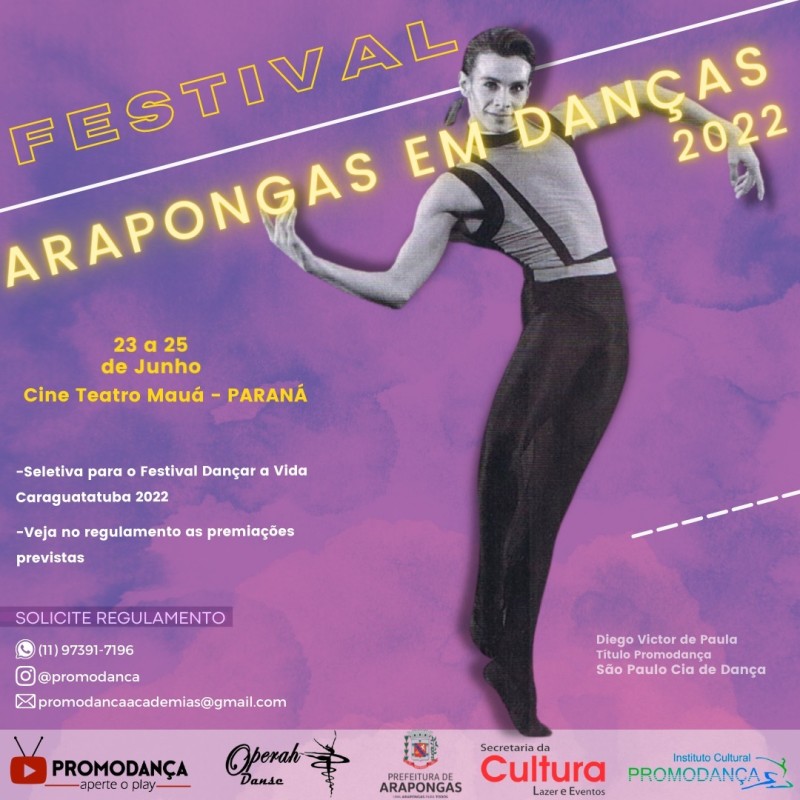 FESTIVAL ARAPONGAS EM DANÇAS 2O22